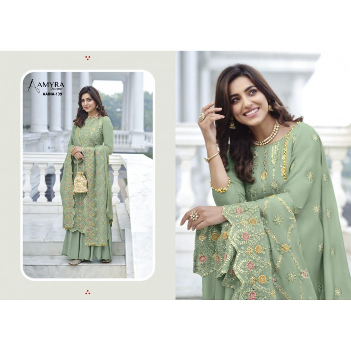 Amyra Aaina Vol 9 Chiffon Salwar Suits